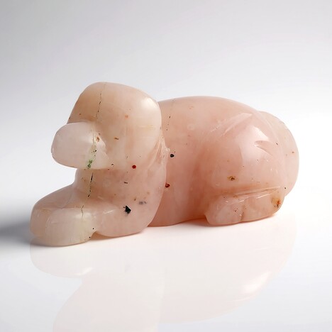 Figura con Quarzo Rosa