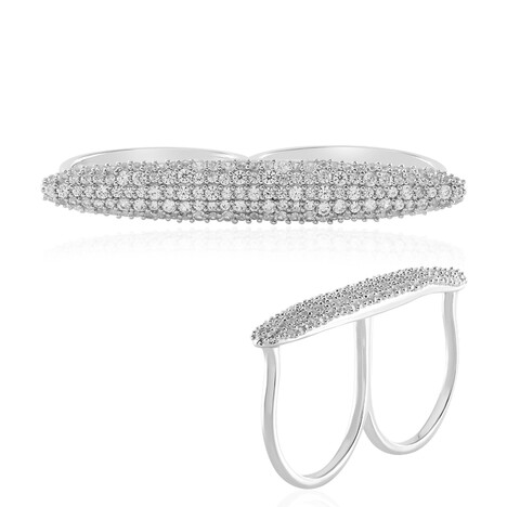 Anello in argento con Zircone (de Melo)