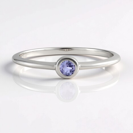 Bague en argent et Tanzanite