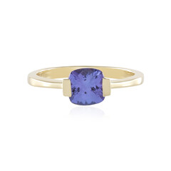 Anello in oro con Tanzanite