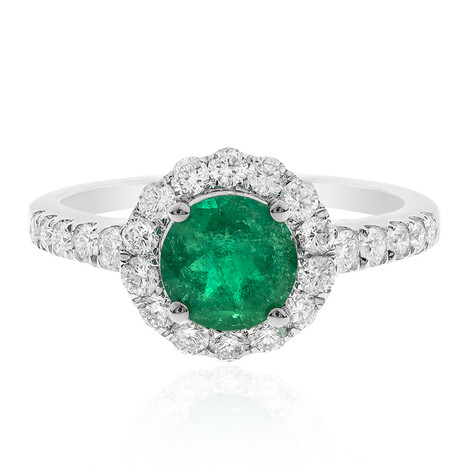 Gouden ring met een AAA Tsavoriet (CIRARI)