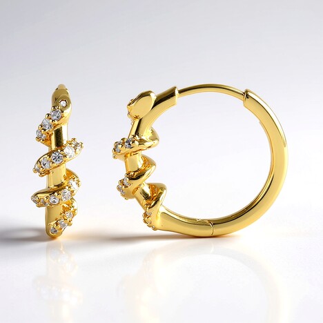 Orecchini in argento con Zircone