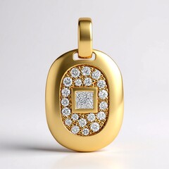 Ciondolo in oro con Diamante SI1 (G)