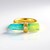 Anello in argento con Quarzo Bicolore (MONOSONO COLLECTION)
