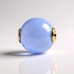 Ciondolo in argento con Calcedonio Blu