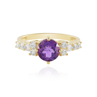 Marokkanischer Amethyst-Silberring