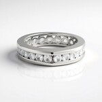 Bague en argent et Zircon (de Melo Essence)