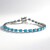 Bracciale in argento con Turchese Sleeping Beauty (Faszination Türkis)