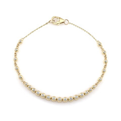 Gouden armband met IF (G) Diamanten (de Melo Gold)