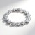 Bracciale in argento con Topazio Bianco