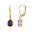 Amethyst-Silberohrringe