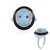 Bague en argent et Topaze bleu Suisse