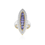 Anello in argento con Tanzanite (Gems en Vogue)