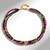 Collier en argent et Rubis du Mozambique