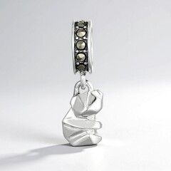 Ciondolo in argento con Marcassite