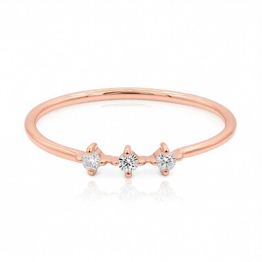Bague en or et Diamant SI1 (G) (Annette)