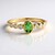 Anello in argento con Lemshuku Tsavorite