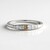 Anello in argento con Diamante Champagne I2