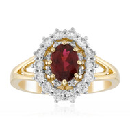 AAA-Brasilianischer Rubellit-Goldring
