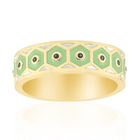 Anello in argento con Zaffiro Blu