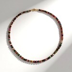 Collana in oro con Tormalina Brasiliana