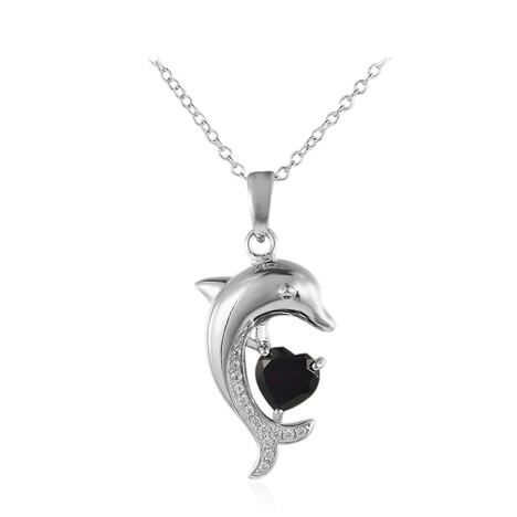Collana in argento con Granato