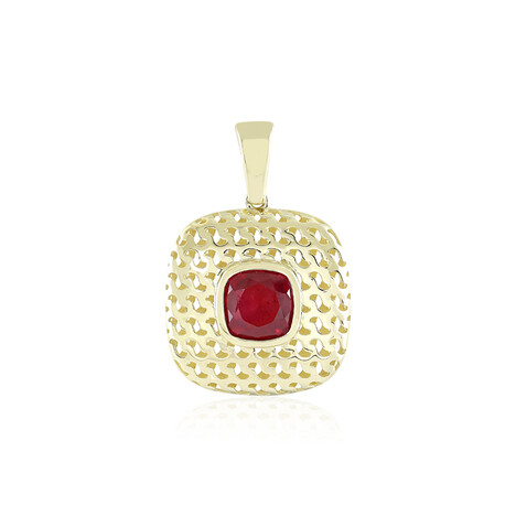 Pendentif en or et Rubis de Madagascar (Ornaments by de Melo)