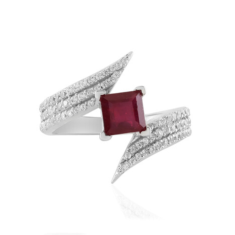 Madagascar Ruby Silver Ring (de Melo Essence)
