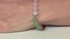 Brazalete con Cuarzo rosa