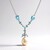 Collier en argent et Perle blanche de culture d'eau douce