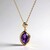 Collana in oro con Ametista (CIRARI)