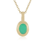 Collar en plata con Esmeralda de Socoto