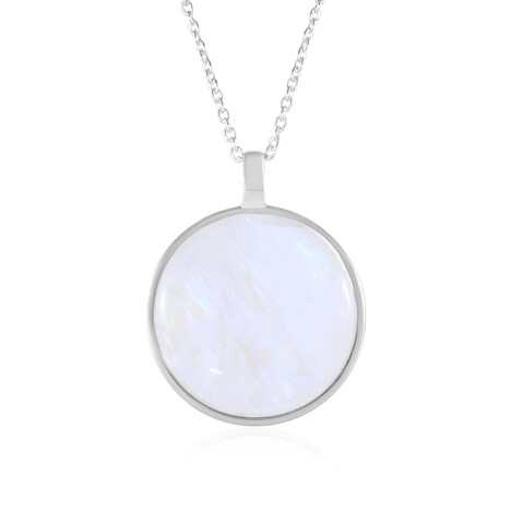 Blauer Mondstein-Silberhalskette (KM by Juwelo)