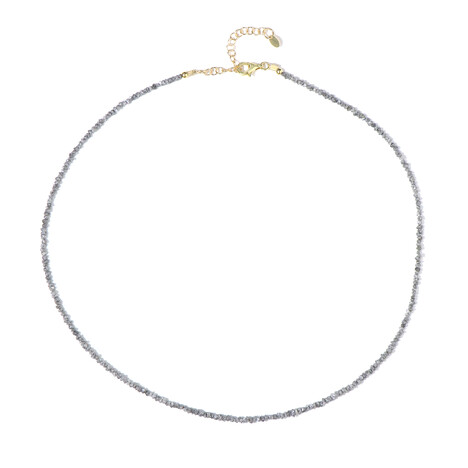 Collar en plata con Diamante plateado