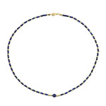 Lapis Lazuli Silver Necklace