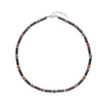 Collana in argento con Onice Nero