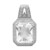 Ciondolo in argento con Danburite
