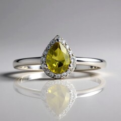 Anello in argento con Idocrasio