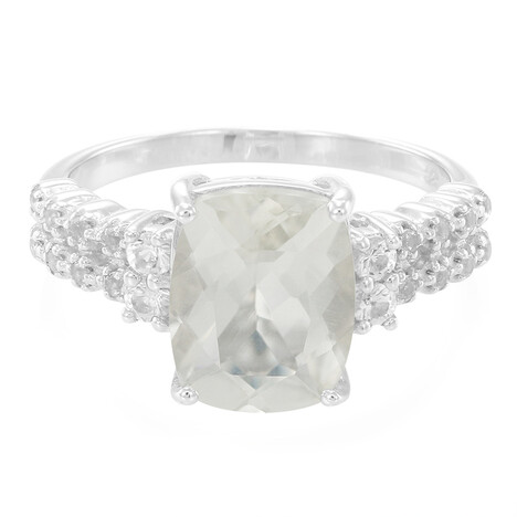 Zilveren ring met een Orthoklaas