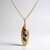 Collana in oro con Smeraldo Zambia AAA (Adela Gold)