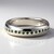 Anello in argento con Diamante Verde Smeraldo