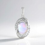 Ciondolo in argento con Opale Australiano