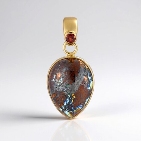 Ciondolo in argento con Zarinite