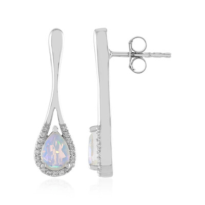 Orecchini in argento con Opale di Welo
