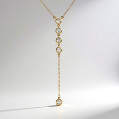 Collana in oro con Diamante I3 (H) (de Melo Gold)
