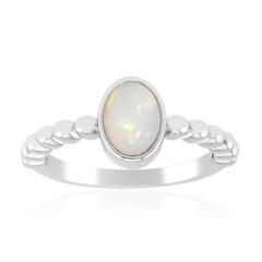 Australian Opal Silver Ring