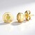 Orecchini in argento con Diamante Giallo I2