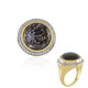 Anello in argento con Opale Leopardo