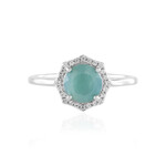 Anello in argento con Grandidierite