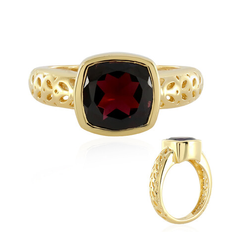 Anillo en plata con Rodolita